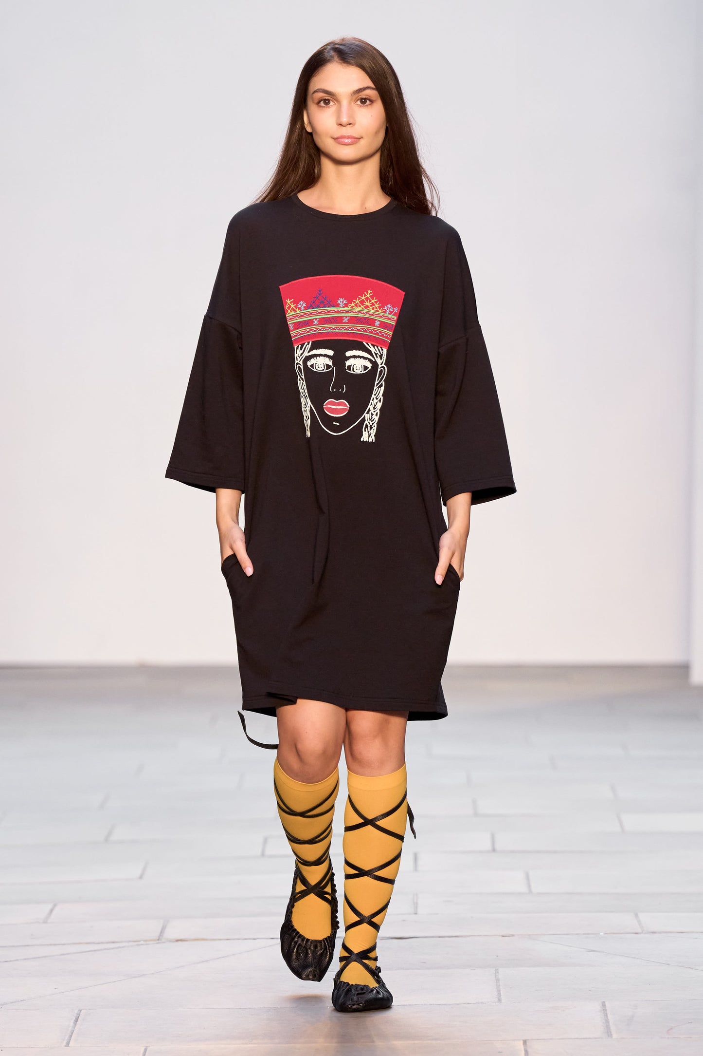 RADADA black dress LFW SS24